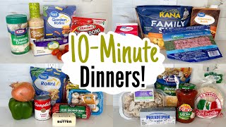 10 MINUTE MEALS  5 Quick amp TASTY Dinner Ideas  Best Home Cooked Recipes Made EASY  Julia Pacheco [upl. by Assirrac179]