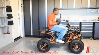 New Venom Motorsports Brushless 2019 1500W Electric EGrizzly Quad ATV Unboxing Setup amp Surprise [upl. by Lesoj]