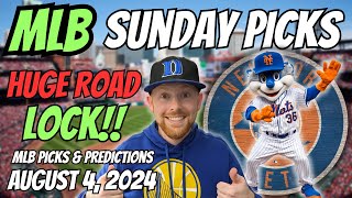 HUGE MLB LOCK MLB Picks Today 842024  Free MLB Picks Predictions amp Sports Betting Advice [upl. by Groeg390]