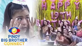 Andrea emosyonal sa birthday surprise ng mga Housemates  KUMUnect Tayo Afternoon Show [upl. by Haeli]