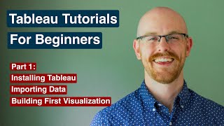 How to Install Tableau and Create First Visualization  Tableau Tutorials for Beginners [upl. by Jay]