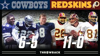 BIG TIME NFC East Matchup Cowboys vs Redskins 1991 Week 13 [upl. by Ativak973]