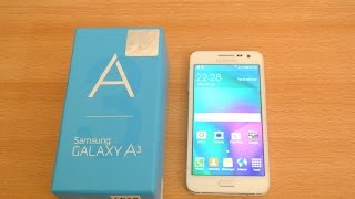 Samsung Galaxy A3  Unboxing Setup amp First Look HD [upl. by Uriah]