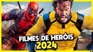 7 FILMES DE SUPER HERÓIS MAIS ESPERADOS DE 2024 [upl. by March254]