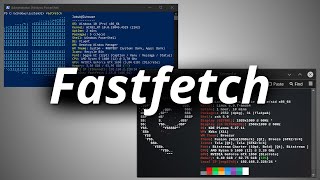 Fastfetch das BESSERE neofetch [upl. by Nylrahc]