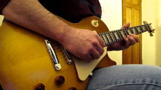 Gibson Les Paul Studio 50s Tribute Humbuckers Demo  Blue Valentines Improvisation  Matt Thorpe [upl. by Russia]