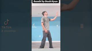 Bambi dance Practice with Baekhyun kpop dance Practice getting wild with bambi by baekhyun [upl. by Setarcos]