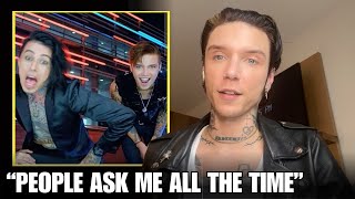 Why Andy Biersack is in the Falling in Reverse quotBad Girls Clubquot music video [upl. by Katy]