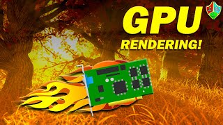 How to Enable GPU Rendering in Maya [upl. by Wilhelmina438]