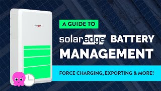 A Guide to SolarEdge’s Battery Management Mode  How to Charge Your SolarEdge Battery From The Grid [upl. by Annael]