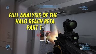 Full Analysis of the Halo Reach Beta Xbox 360 Part 1 [upl. by Naliorf]