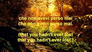 Andrea Bocelli  La Voce Del Silenzio English Translation [upl. by Russell388]