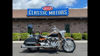 2008 HarleyDavidson CVO Screamin Eagle Road King FLHRSE4 105th Anniversary 11995 [upl. by Alexa953]