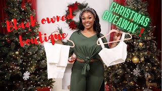 Fashion Haul  Black Owned Boutique Shop Trenquotde [upl. by Ambros]