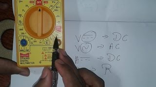 Introduction of Digital Multimeter Easy to Understand  In Hindi [upl. by Eshman352]