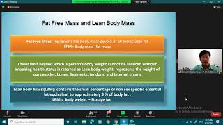 Anthropometry  Body Composition 20210630 113304 [upl. by Enitram]