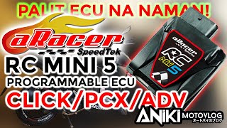 Aracer Mini 5 Racing ECU for Click  PCX  ADV  Unboxing  Review  Walkthrough [upl. by Philps702]