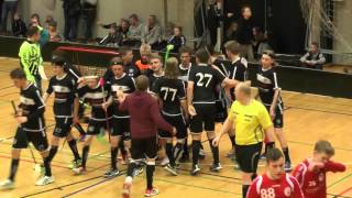 Floorball  U17 Finale  Benløse FC vs Frederikshavn Blackhawks  5  4  Highlights [upl. by Airb408]