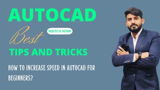 How to Increase speed in Autocad for BeginnersFor Beginners Basic Commands to IncSpeed in Cad [upl. by Benedikta]