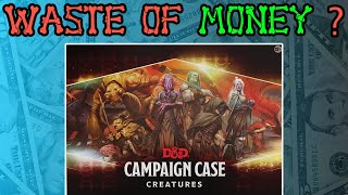 DampD Campaign Case Creatures Unboxing and Brutally Honest Review [upl. by Leelaj]