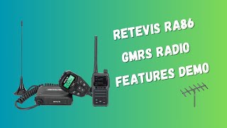 What the Retevis RA86 Can Do Communication Demos [upl. by Orgell]