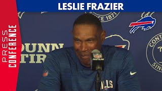 Leslie Frazier quotGuys Are Working Hardquot  Buffalo Bills [upl. by Giffer]