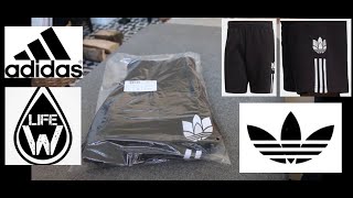 Adidas Adicolor 3D Trefoil 3Stripes Sweat Shorts [upl. by Retsila]