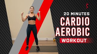 20 Minutes of Cardio Bodyweight Workout [upl. by Inamik832]