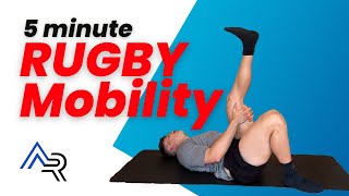 5 Minute Rugby Mobility  Follow Along  Axe Rugby [upl. by Ymas384]