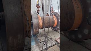 quotRemoved drawworks durmquot offshore drilling rig rig offshore viralvideo short [upl. by Sucramal]