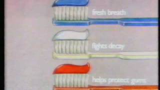 Aquafresh advert 1990 [upl. by Arramas]