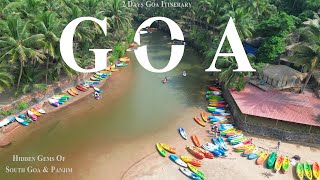 Goa Beyond Beaches 2 Days South Goa and Panjim Itinerary Cola Beach Joseph Bar South GoaPalolem [upl. by Guarino]