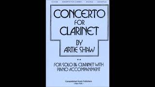 Shaw  Concerto for Clarinet and Piano [upl. by Nottarts431]