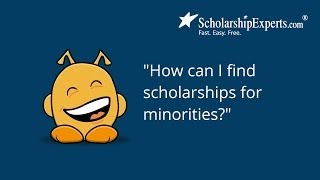 How Can I Find Scholarships for Minorities [upl. by Adnoloy]