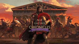 Chronicles Battle for Greece Music  AoE II Definitive Edition [upl. by Anytsirk]