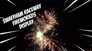 Swaffham Raceway Fireworkds Display 2024 [upl. by Nrehtak759]