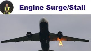 Compressor Engine STALL or SURGE ✈ ATPL ✈ [upl. by Salokkin]