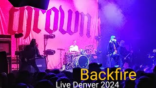 Thrown  Backfire Live 2024 [upl. by Libyc]