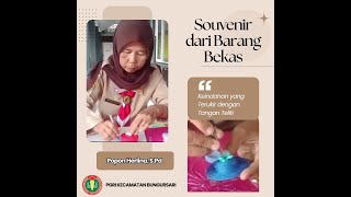 PGRI Kecamatan Bungursari quotMengolah Barang Bekas Menjadi Souvenirquot [upl. by Luoar756]