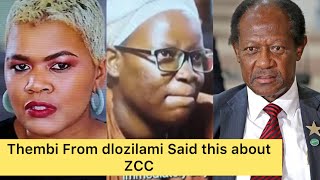 Thembi On Dlozilam Said This shocking thing about ZCC Are you still saying they’re fighting [upl. by Chemesh]