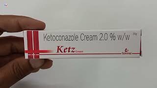 Ketz Cream  Ketoconazole 2 Cream uses  Ketz Cream Uses Side effects Benefits Review Hindi  Ketz [upl. by Rolanda103]