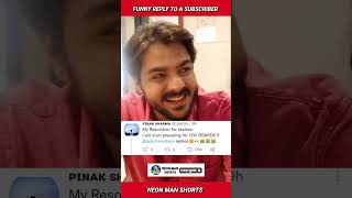 Ashish Chanchlani FUNNY REPLY to Subscriber  ashishchanchlanivines Board Exams Facts shorts [upl. by Jackelyn]