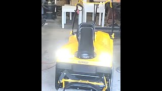 Dewalt 208cc 21quot Snow Blower quotLet it Snowquot S10E5 dewalttv [upl. by Albert]