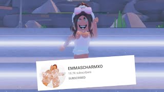 Turn into your favorite YouTuber 2021 Roblox trend EMMASCHARMXO [upl. by Riba937]