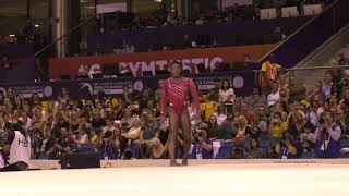 Simone Biles  Floor Exercise  2018 World Championships  Women’s Team Final [upl. by Ami419]