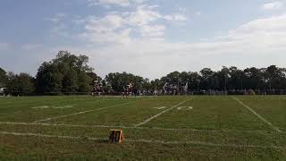 Middletown Eagles Cheerleaders Halftime  Hazlet 2 [upl. by Cela]