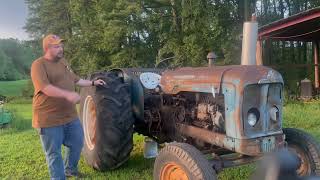 1960 Fordson Super Major Diesel tractor [upl. by Atikel781]