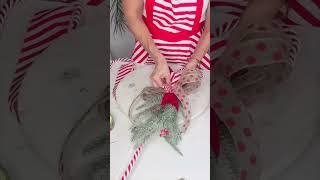 DIY Dollar Tree Candy Cane 🎄 [upl. by Seni]