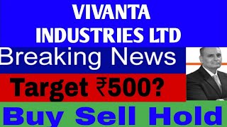 Vivanta Share Latest NewsVivanta Industries Share NewsVivanta Share Right Issues News [upl. by Gibe955]