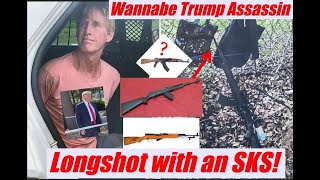 Trump second assassination attempt Ryan Routh had an SKS not an AK [upl. by Aisauqal]